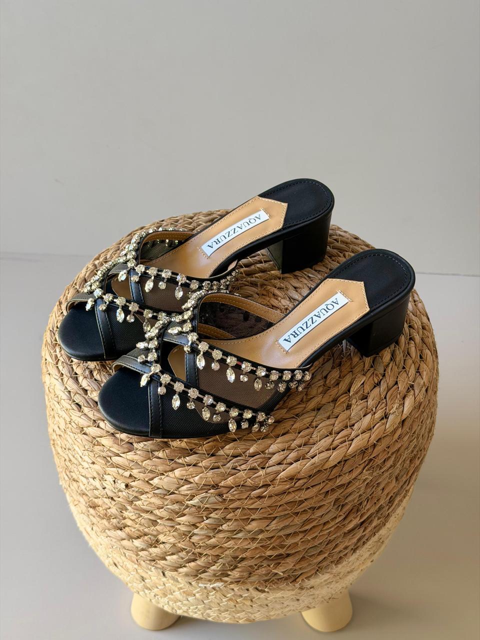 Aquazurra sandals heels