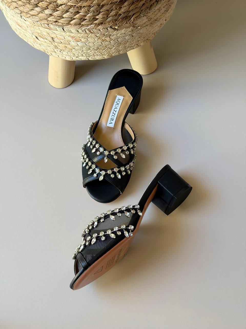 Aquazurra sandals heels