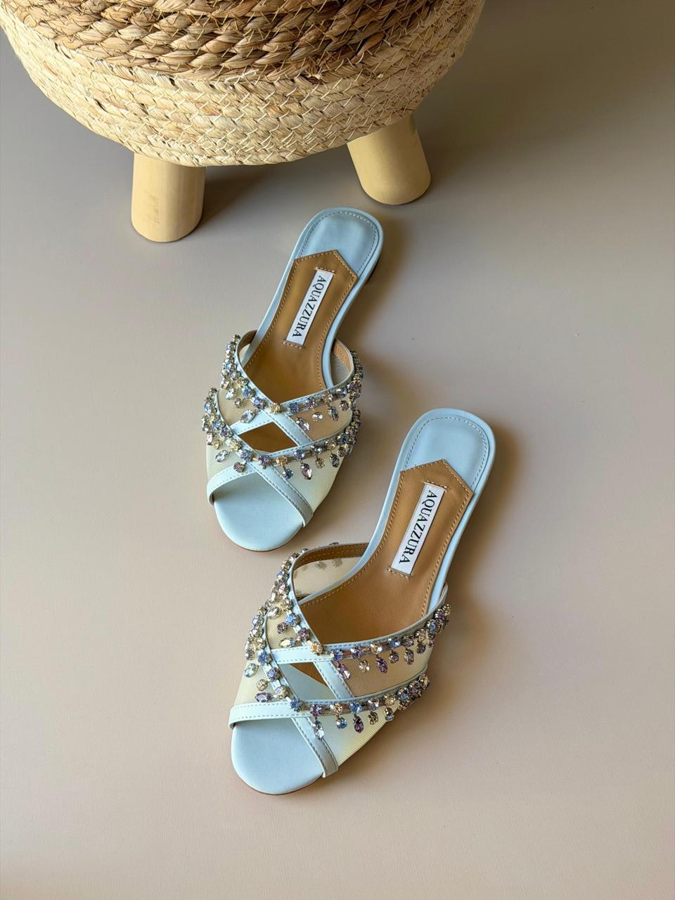 Aquazurra slippers