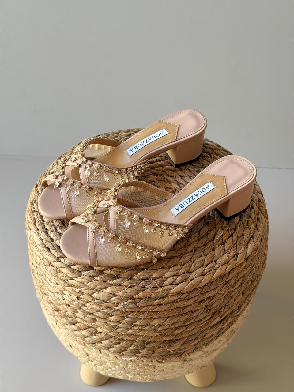 Aquazurra sandals heels