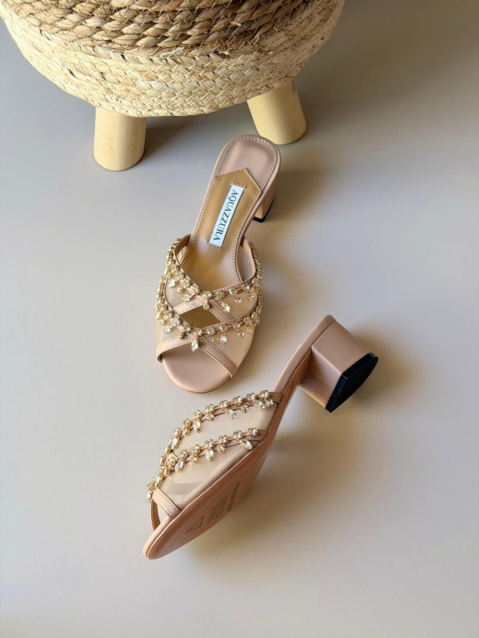 Aquazurra sandals heels