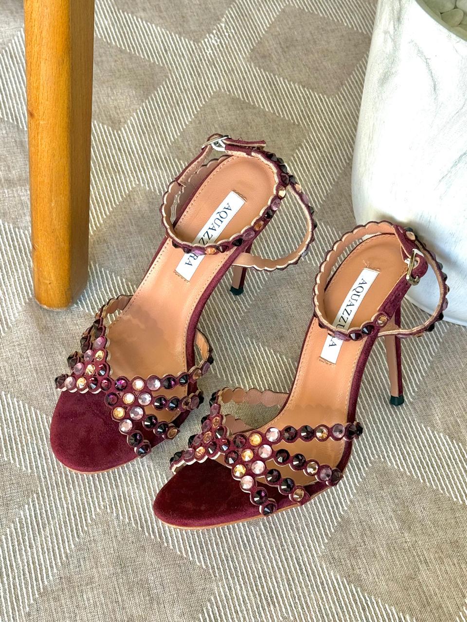 Aquazurra sandals heels
