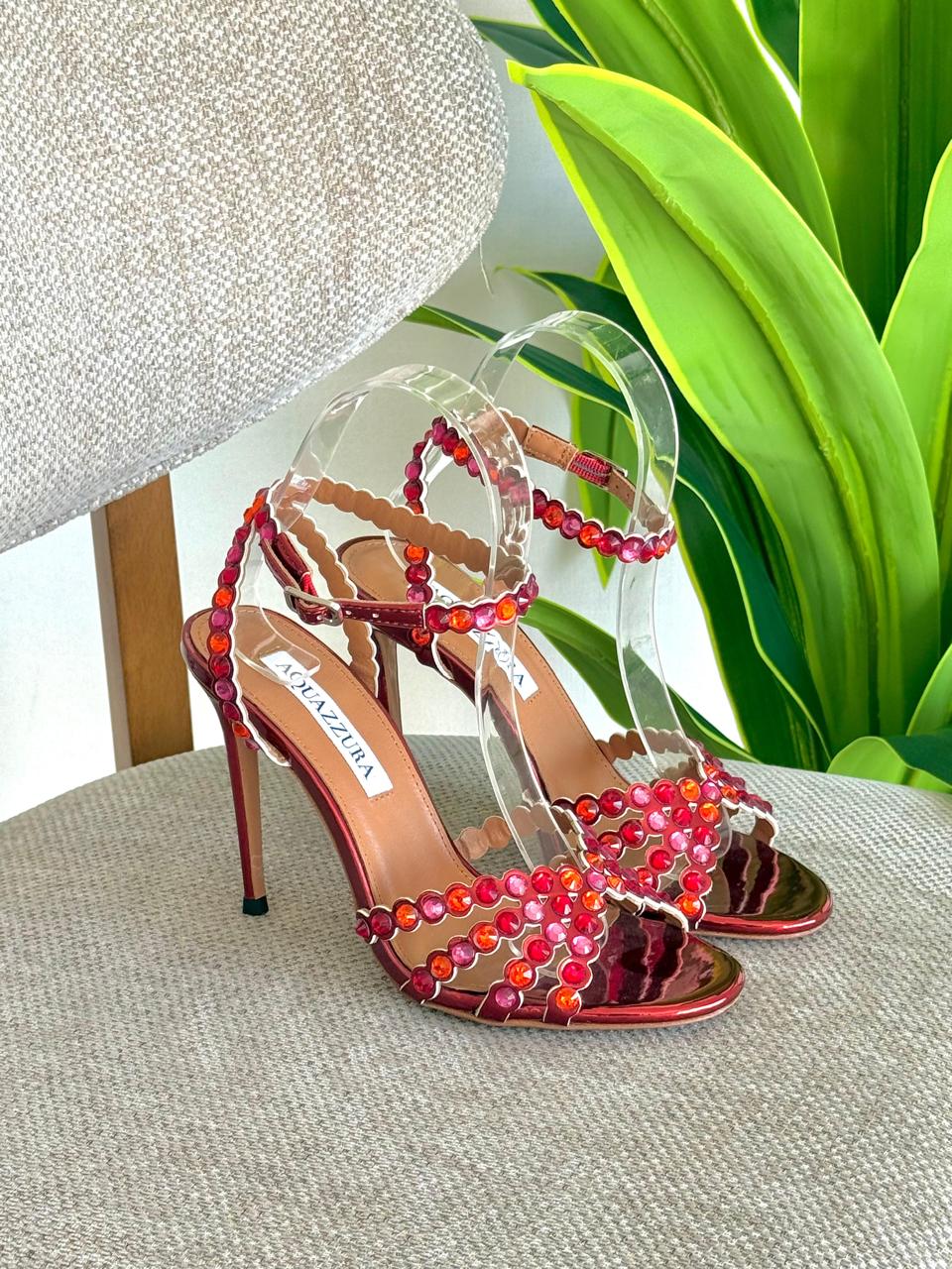 Aquazurra sandals heels
