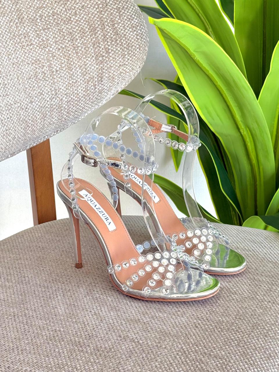 Aquazurra sandals heels