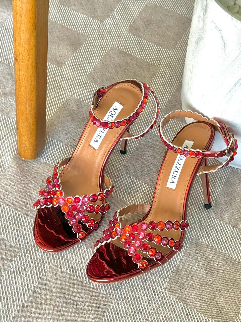 Aquazurra sandals heels