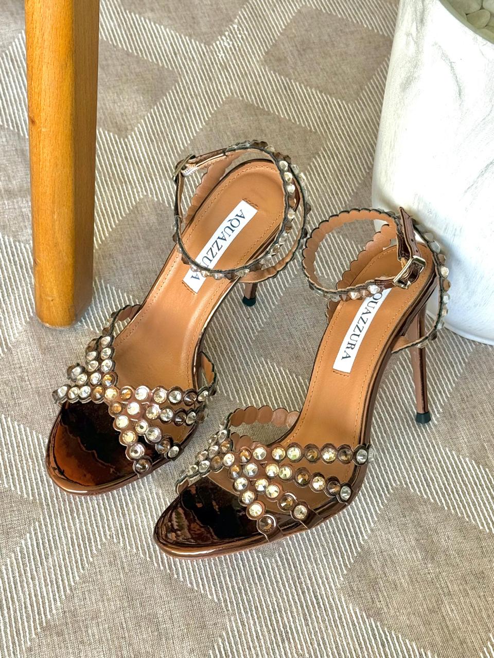 Aquazurra sandals heels