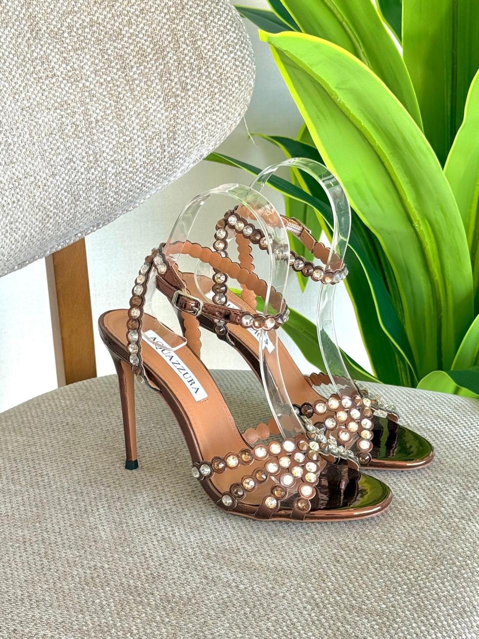 Aquazurra sandals heels