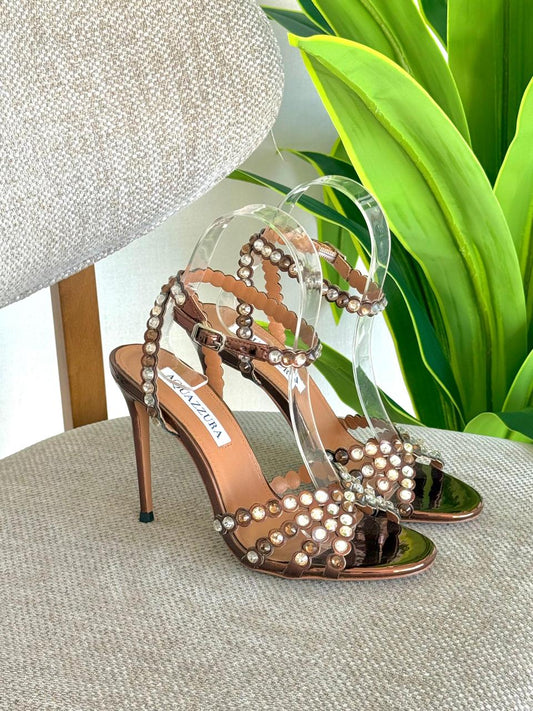 Aquazurra sandals heels