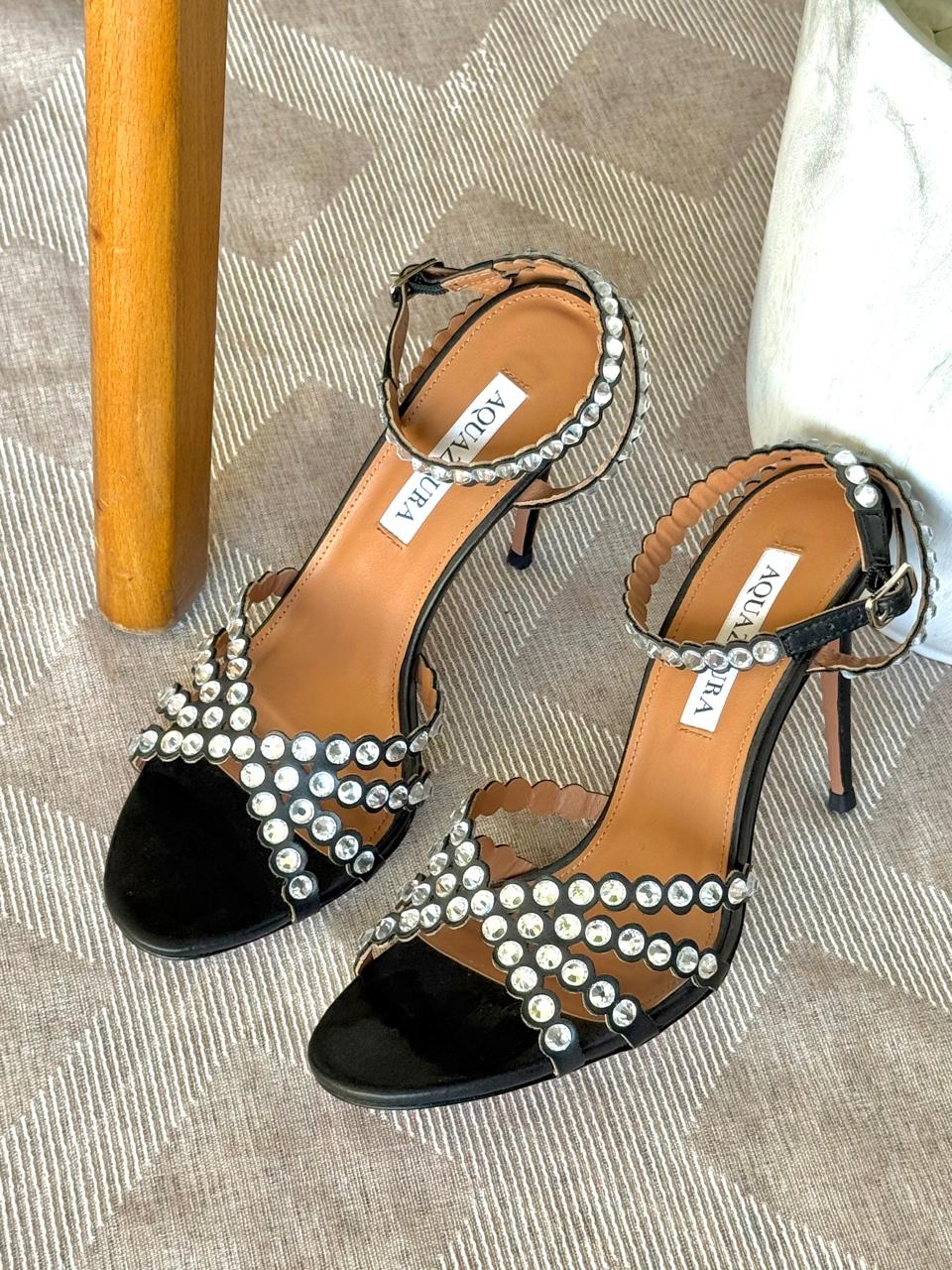 Aquazurra sandals heels