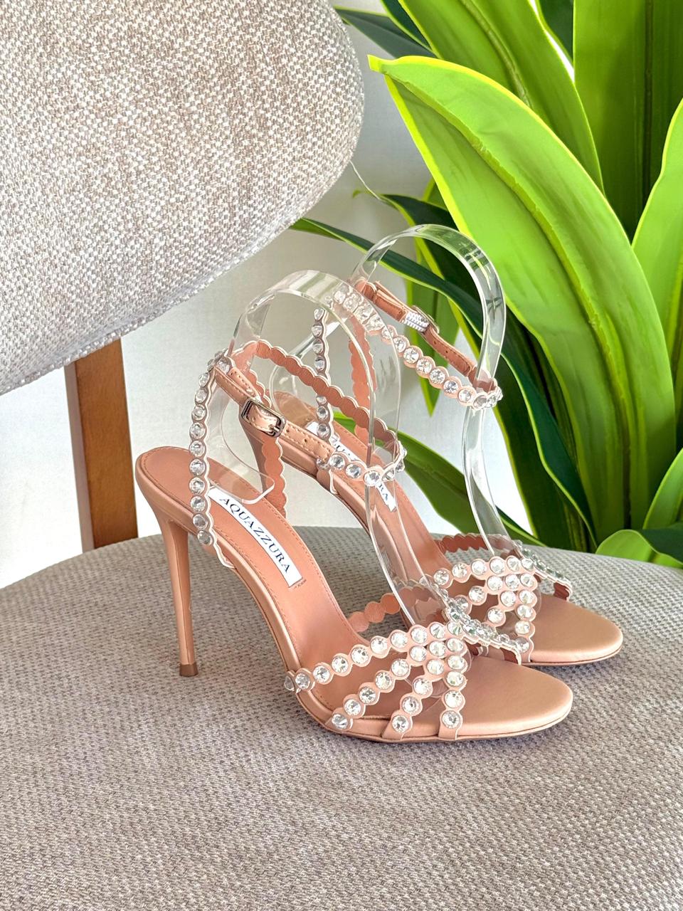 Aquazurra sandals heels
