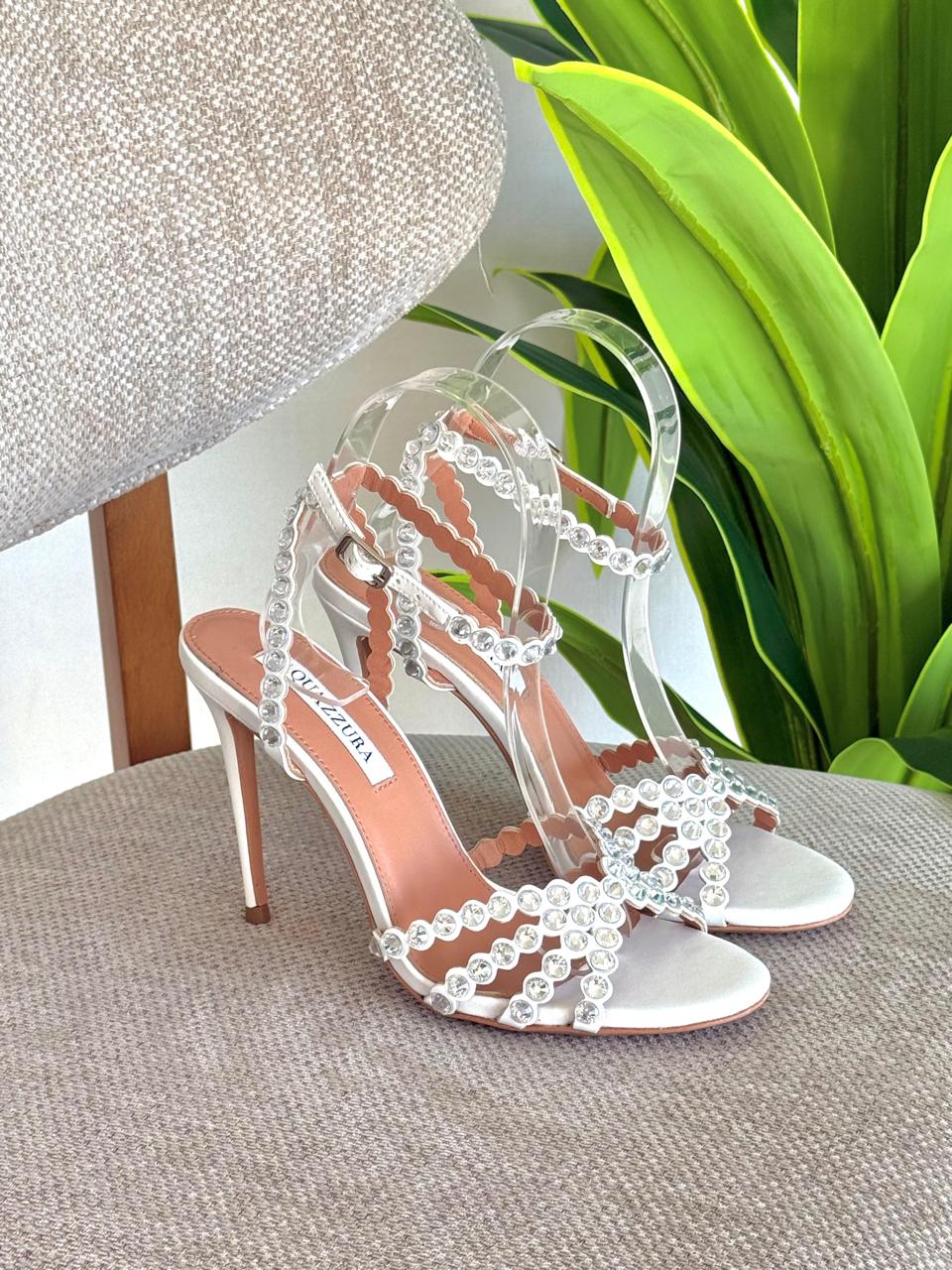 Aquazurra sandals heels