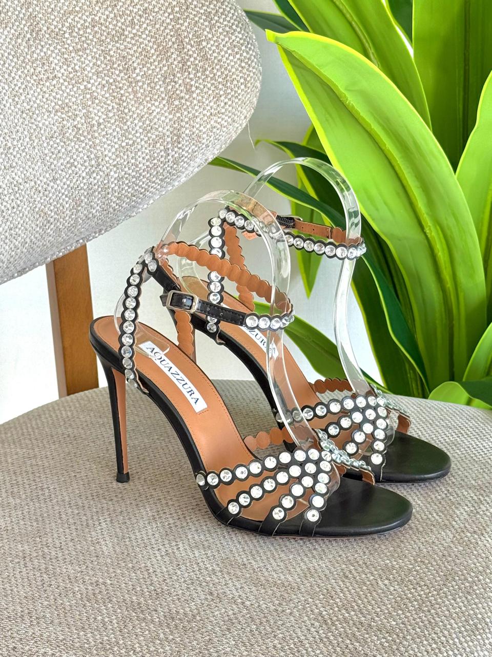 Aquazurra sandals heels