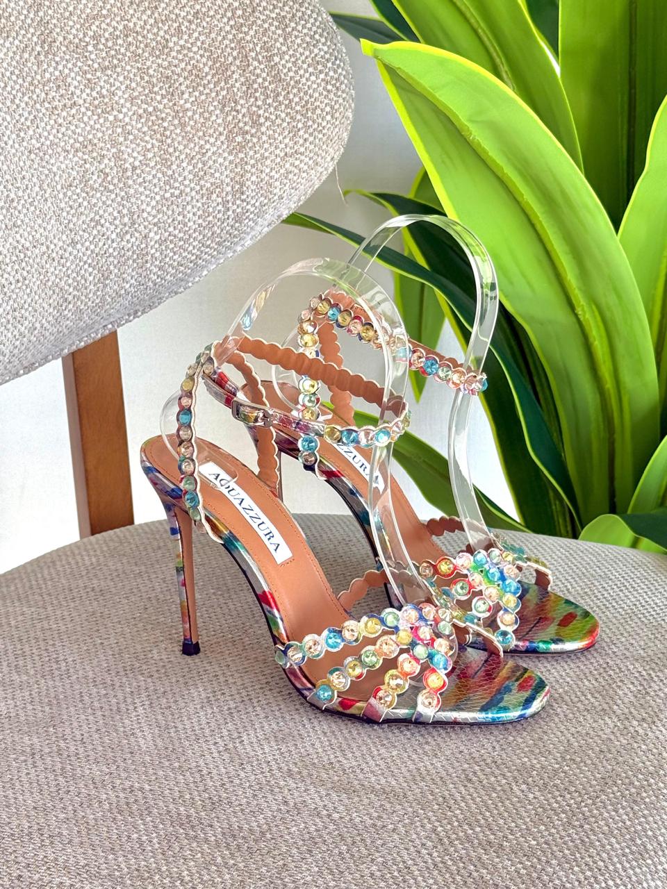 Aquazurra sandals heels