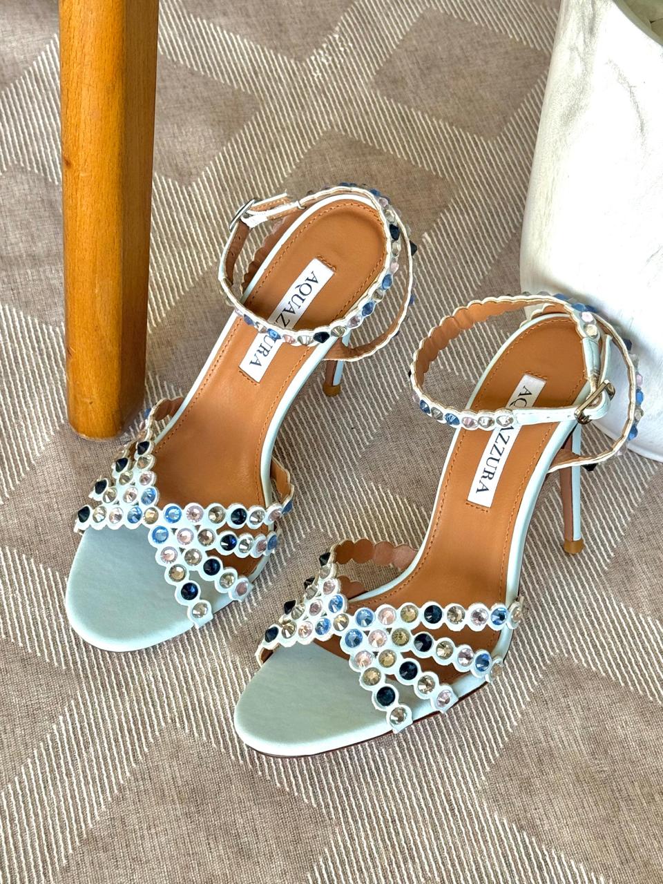 Aquazurra sandals heels