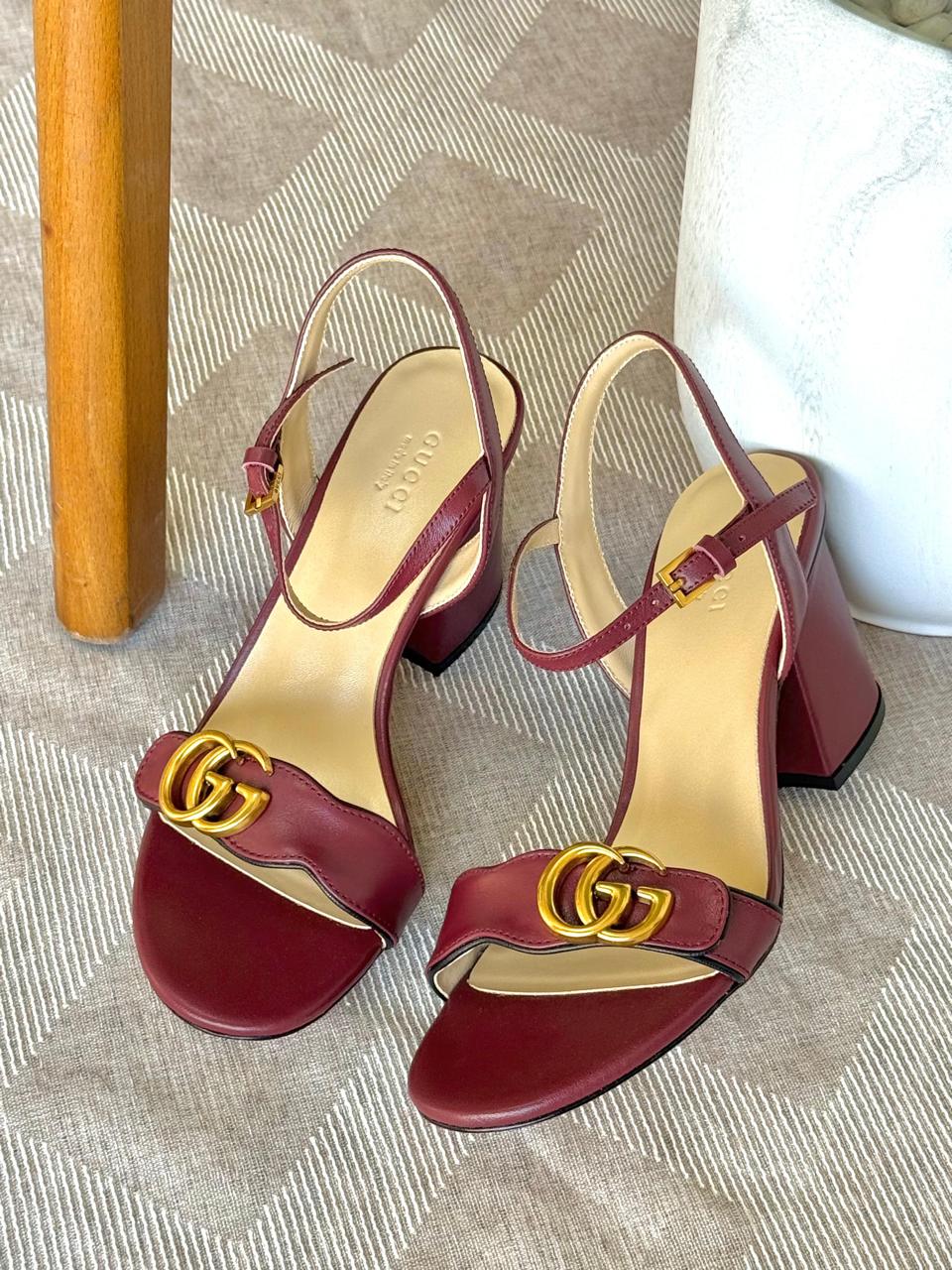 Gucci sandals heels