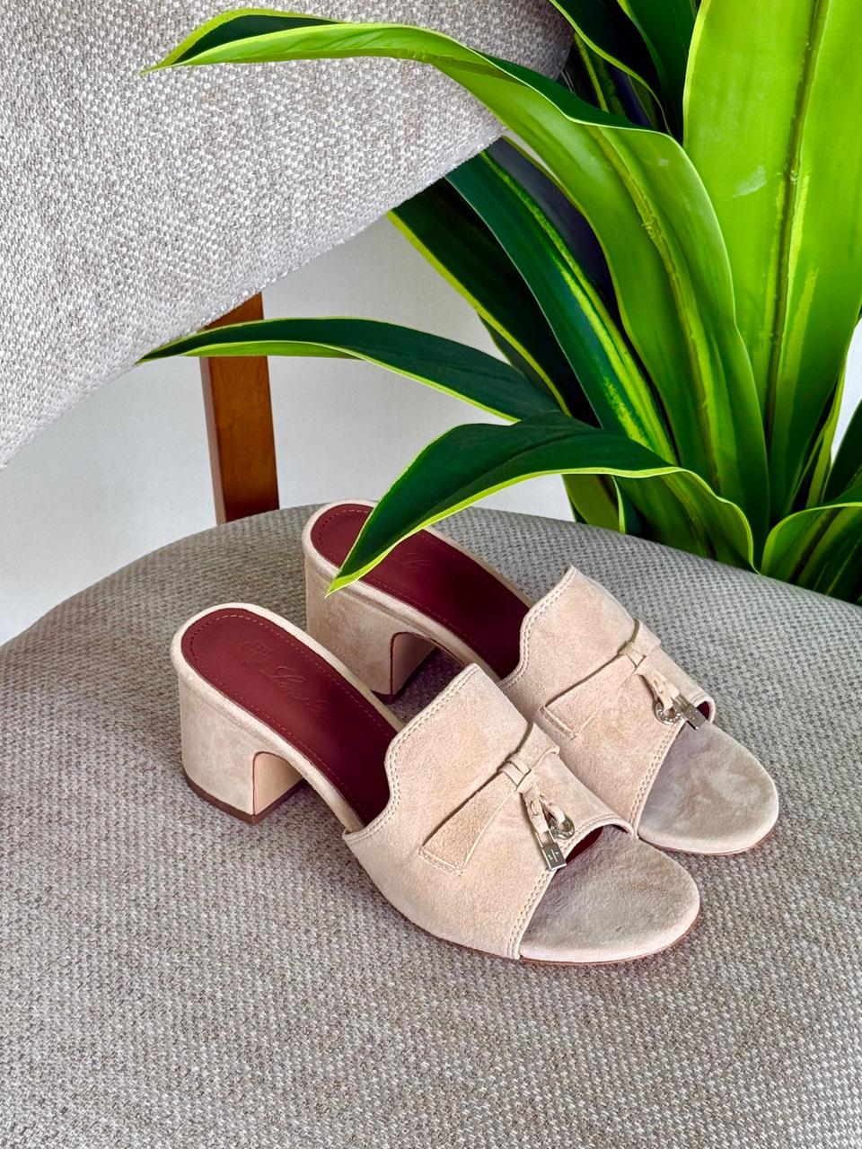 Loro piana sandals heels