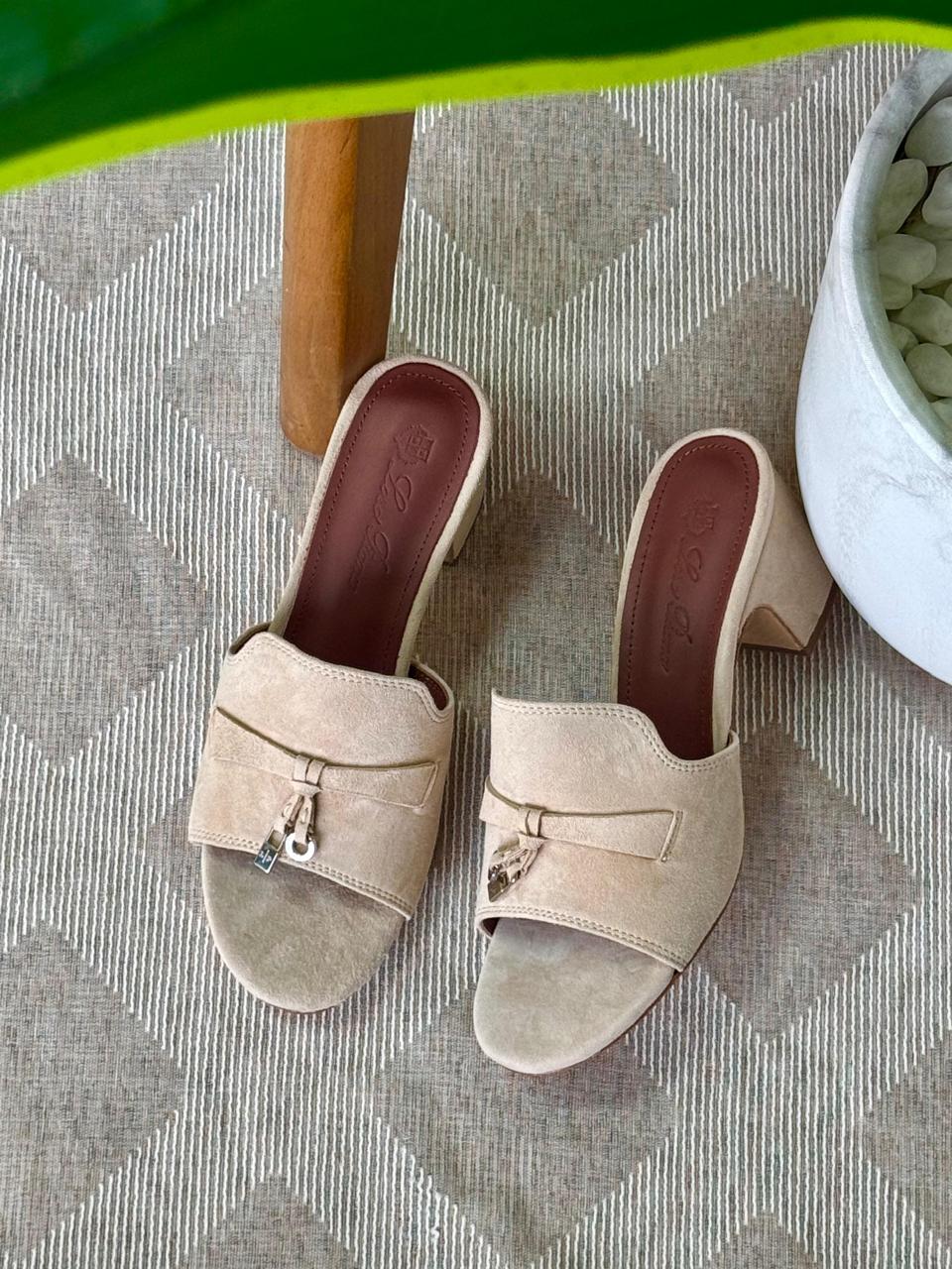 Loro piana sandals heels