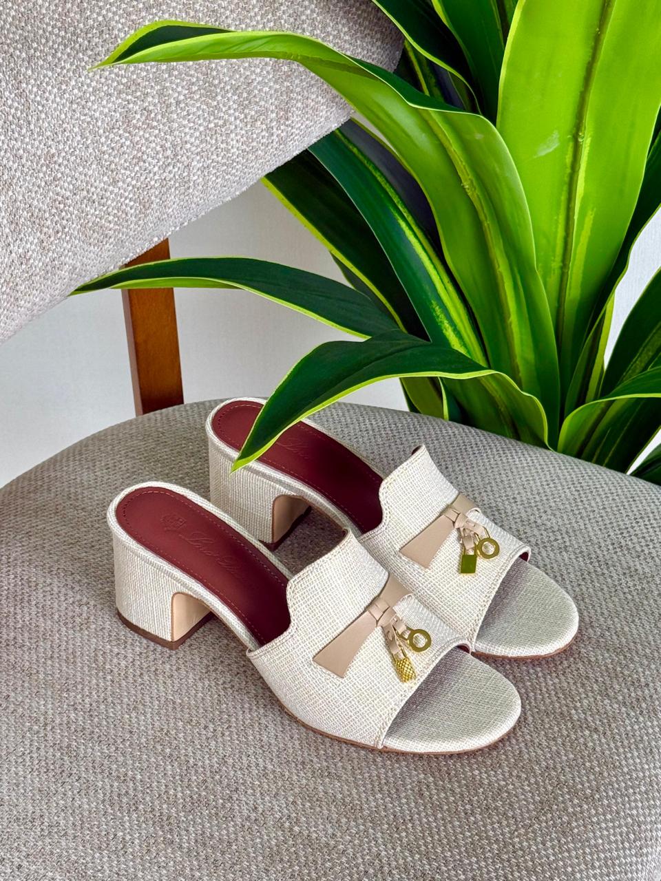 Loro piana sandals heels