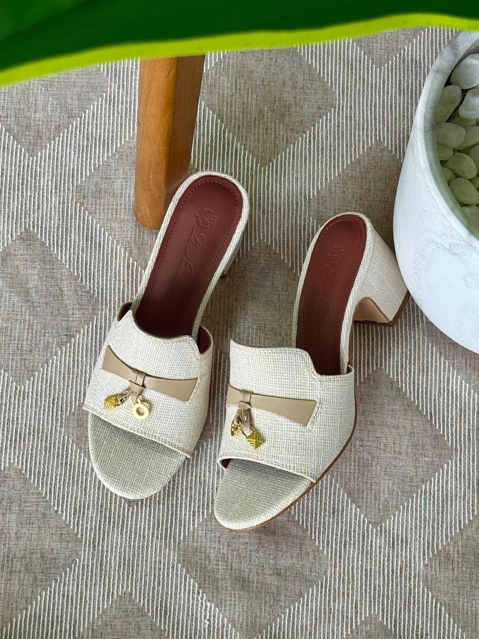 Loro piana sandals heels