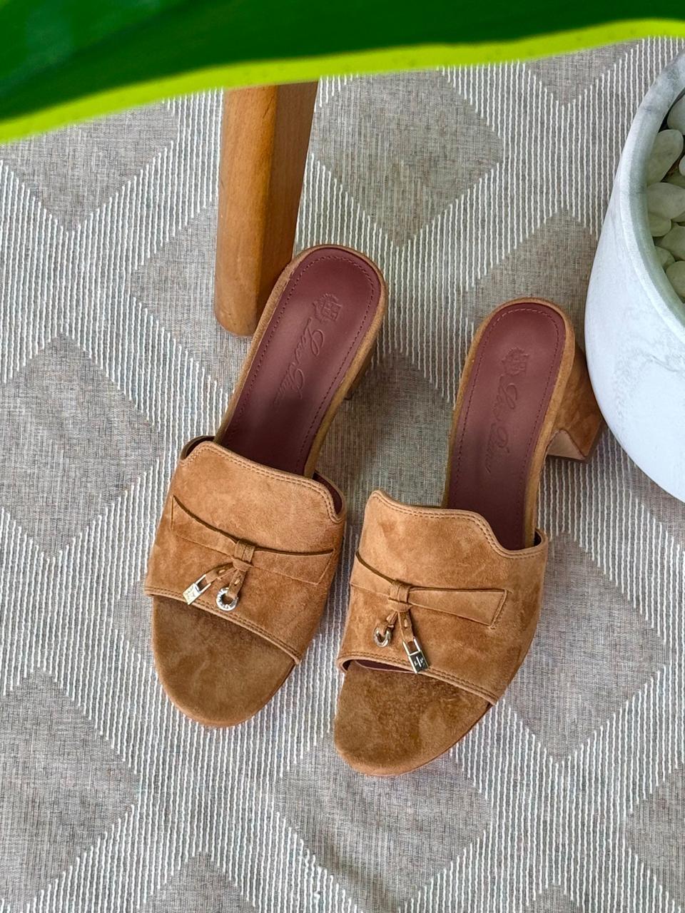 Loro piana sandals heels
