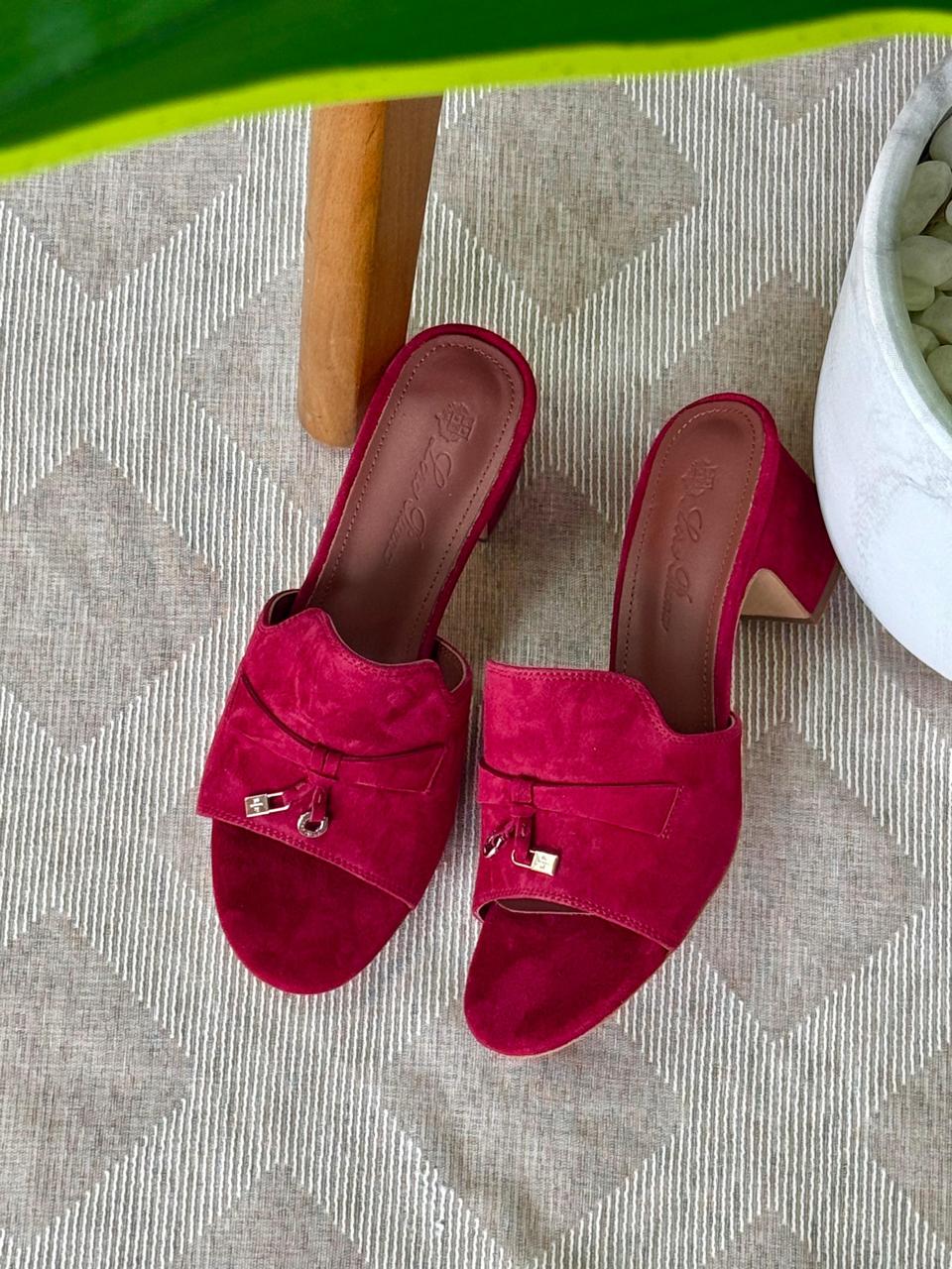 Loro piana sandals heels