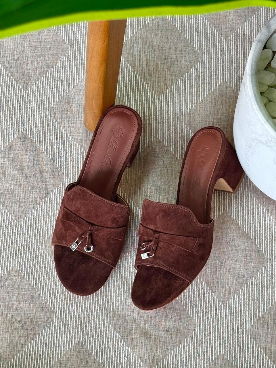 Loro piana sandals heels