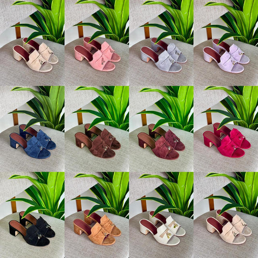 Loro piana sandals heels