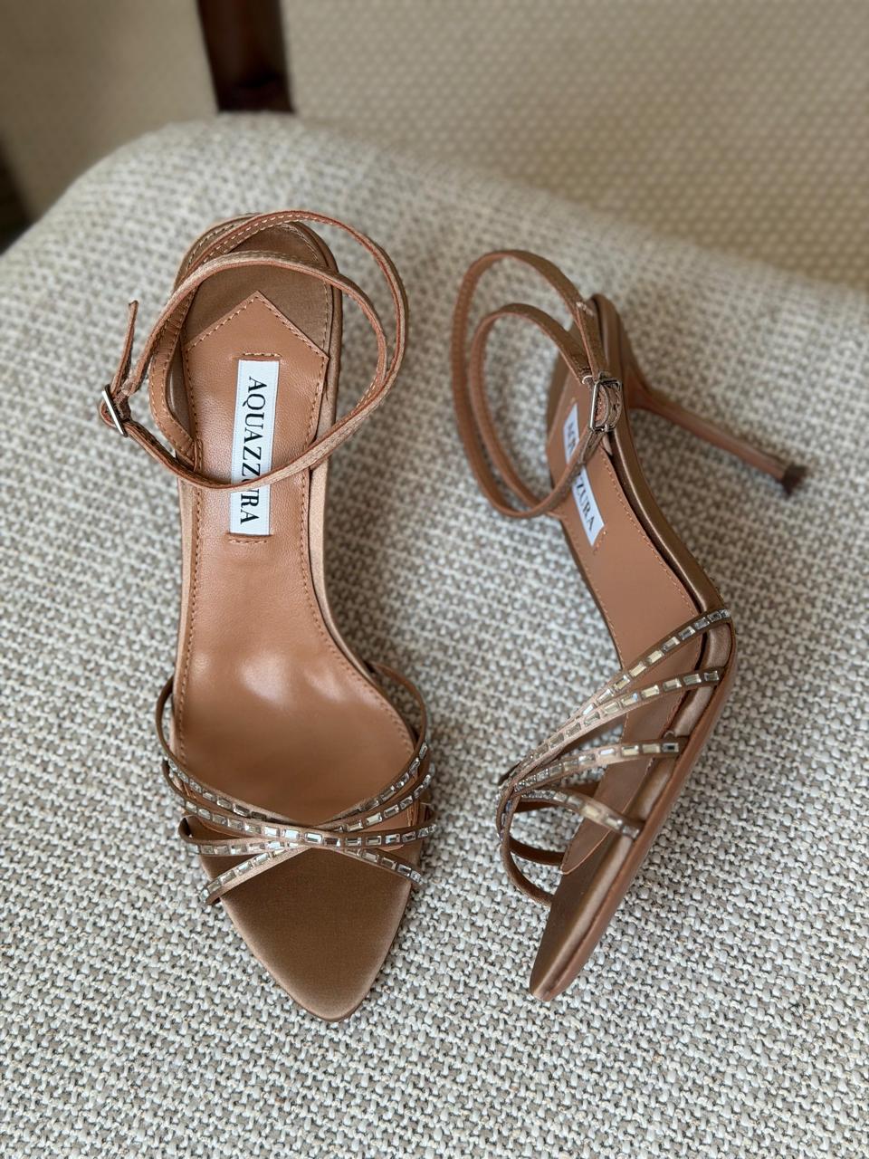 Aquazurra sandals heels
