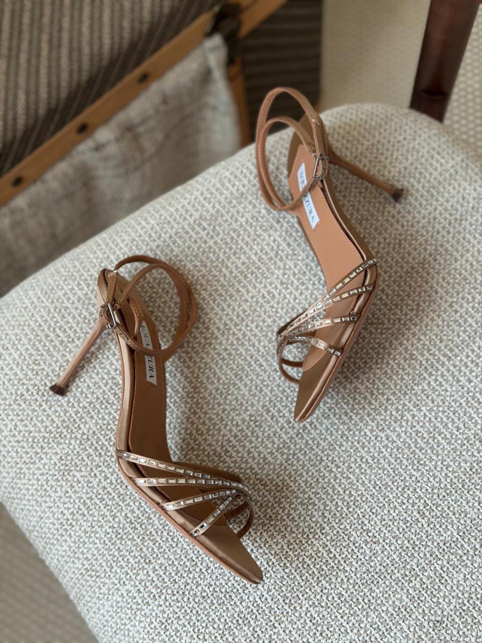 Aquazurra sandals heels