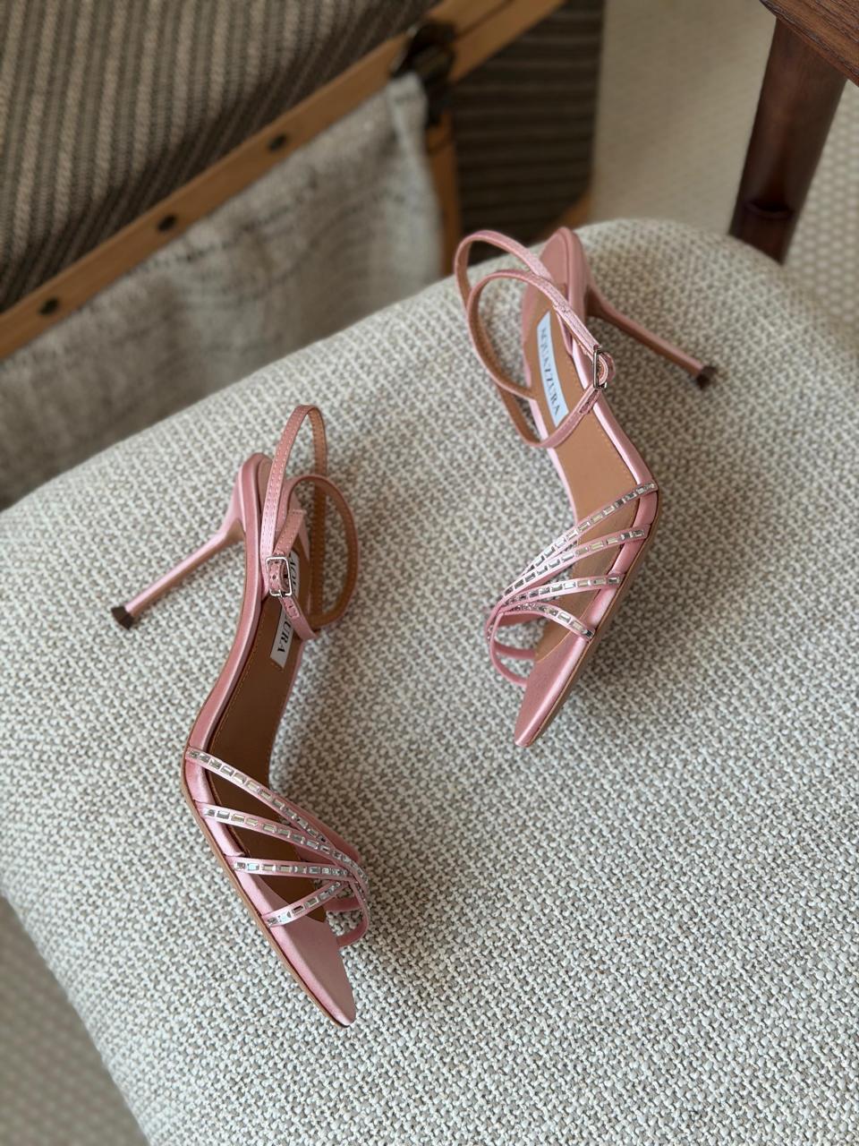 Aquazurra sandals heels