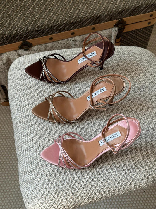 Aquazurra sandals heels