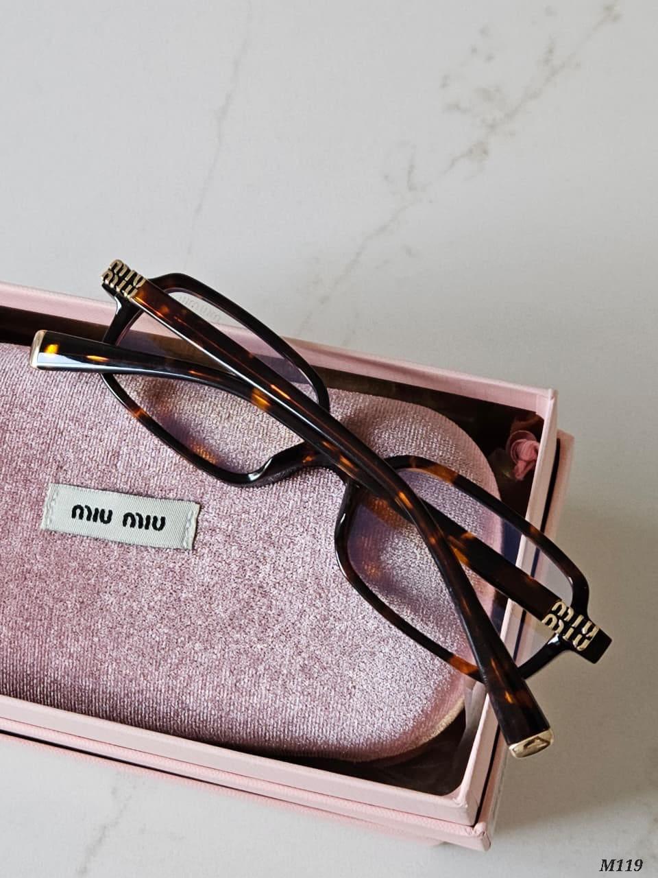 Miu Miu sunglasses - transparent