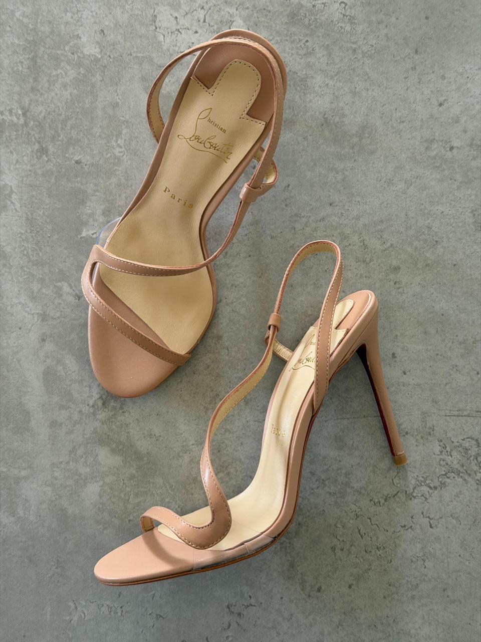 Christian louboutin sandals heels