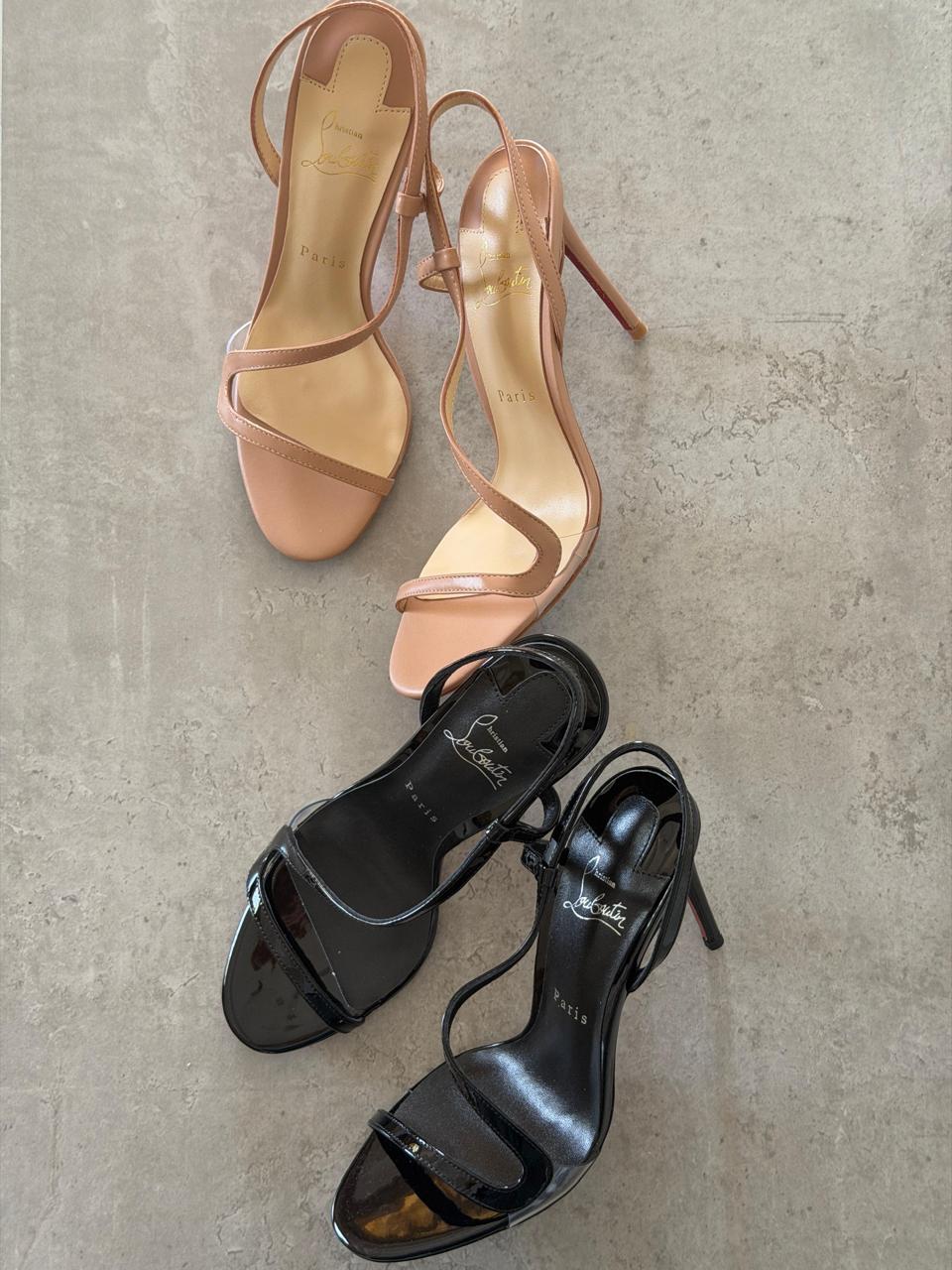 Christian louboutin sandals heels