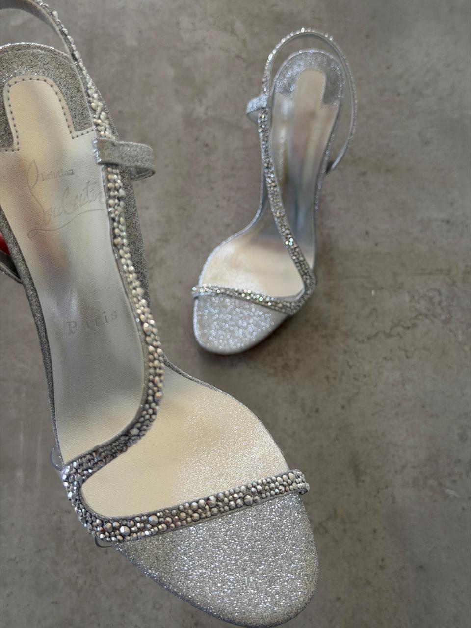 Christian louboutin sandals heels