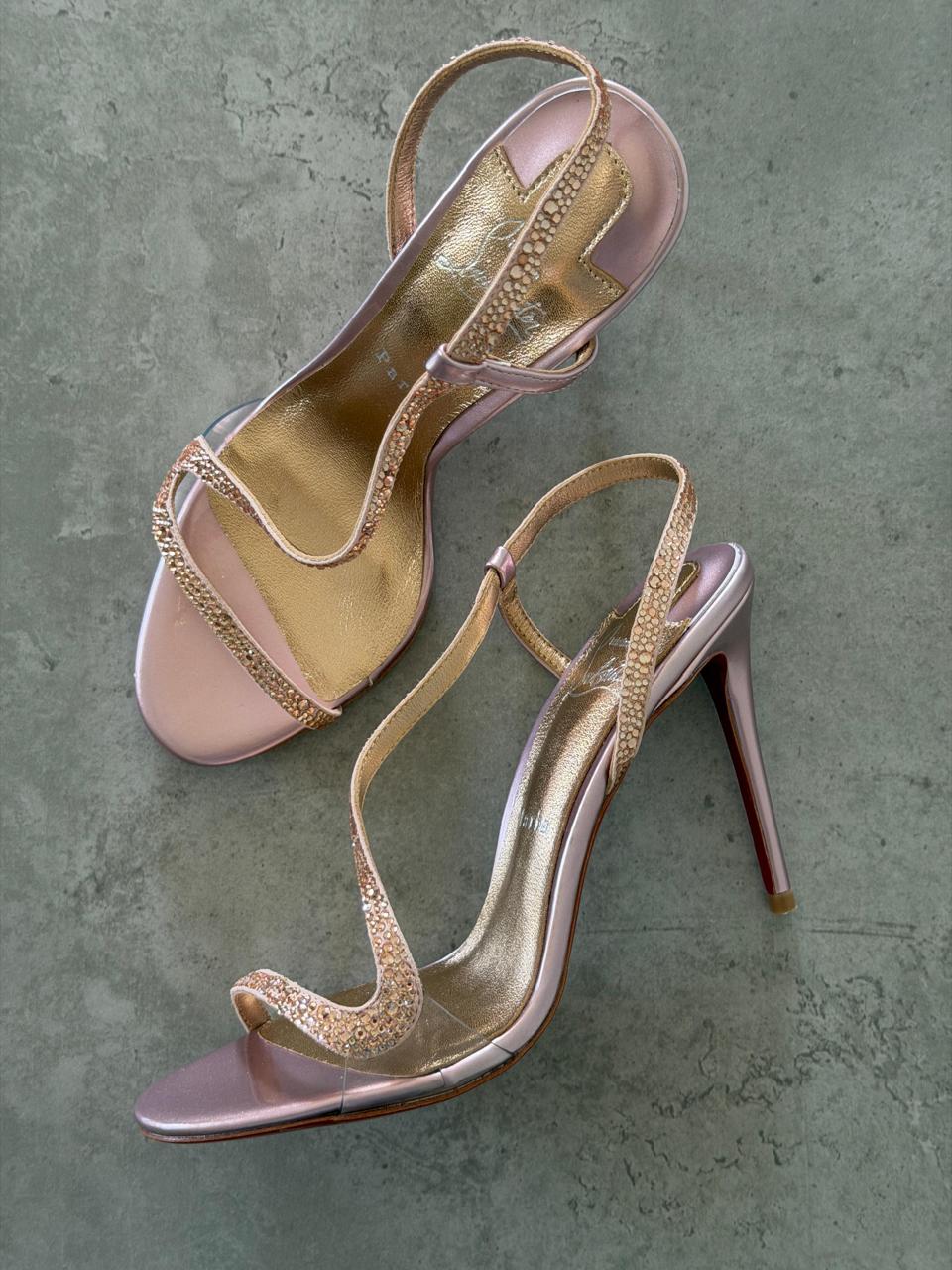 Christian louboutin sandals heels