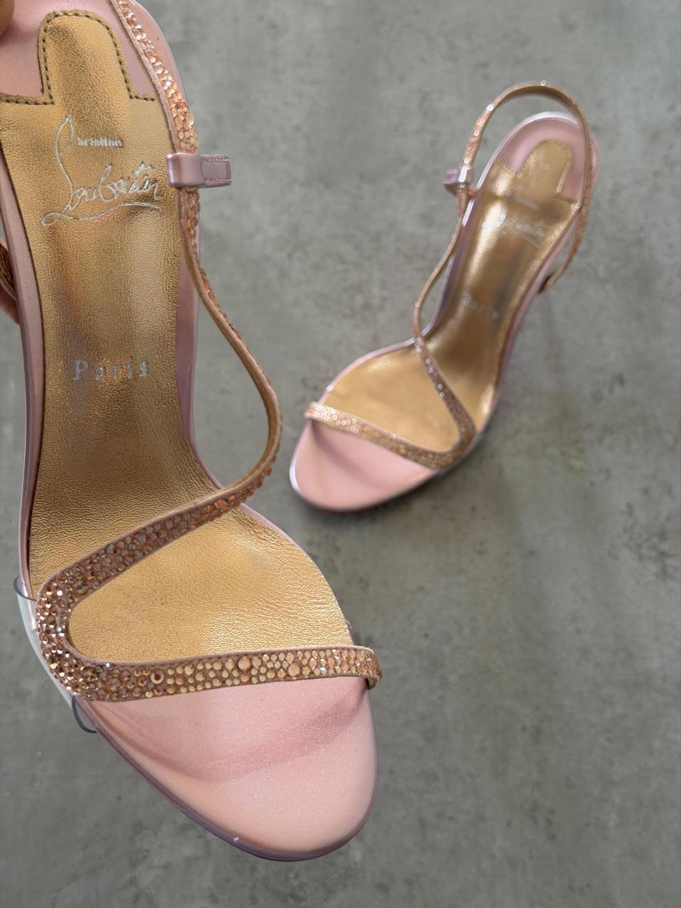 Christian louboutin sandals heels