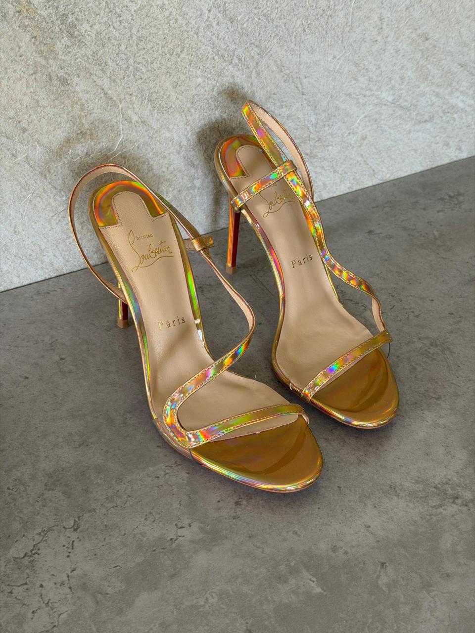 Christian louboutin sandals heels