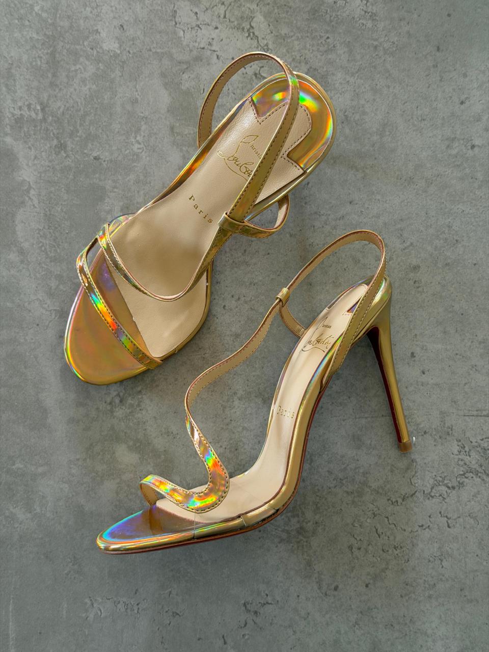 Christian louboutin sandals heels