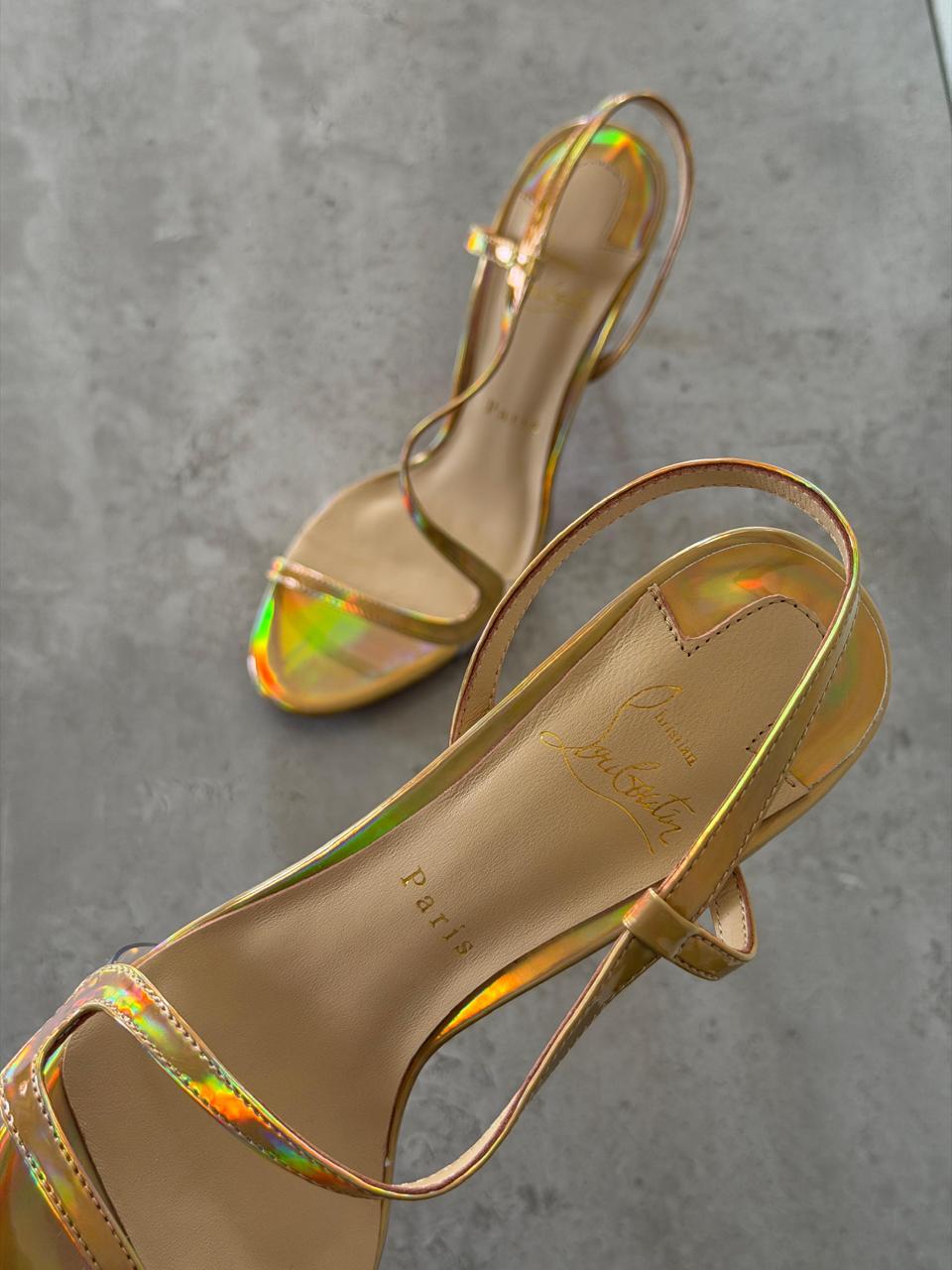 Christian louboutin sandals heels