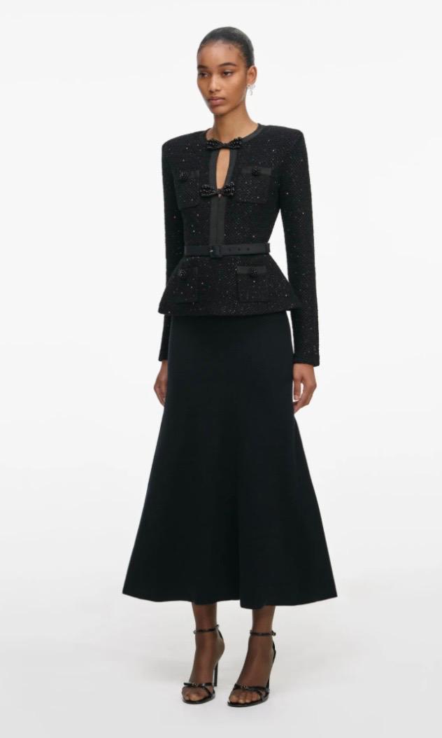 Self portrait dress - clothes set