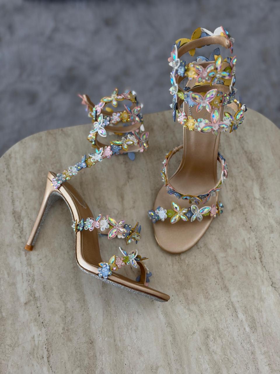 Rene caovilla sandals heels