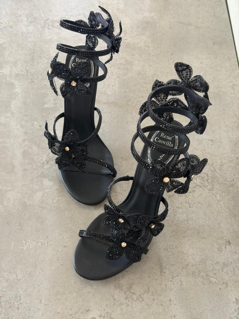 Rene caovilla sandals heels