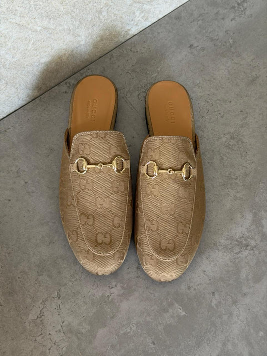 Gucci mules - beige