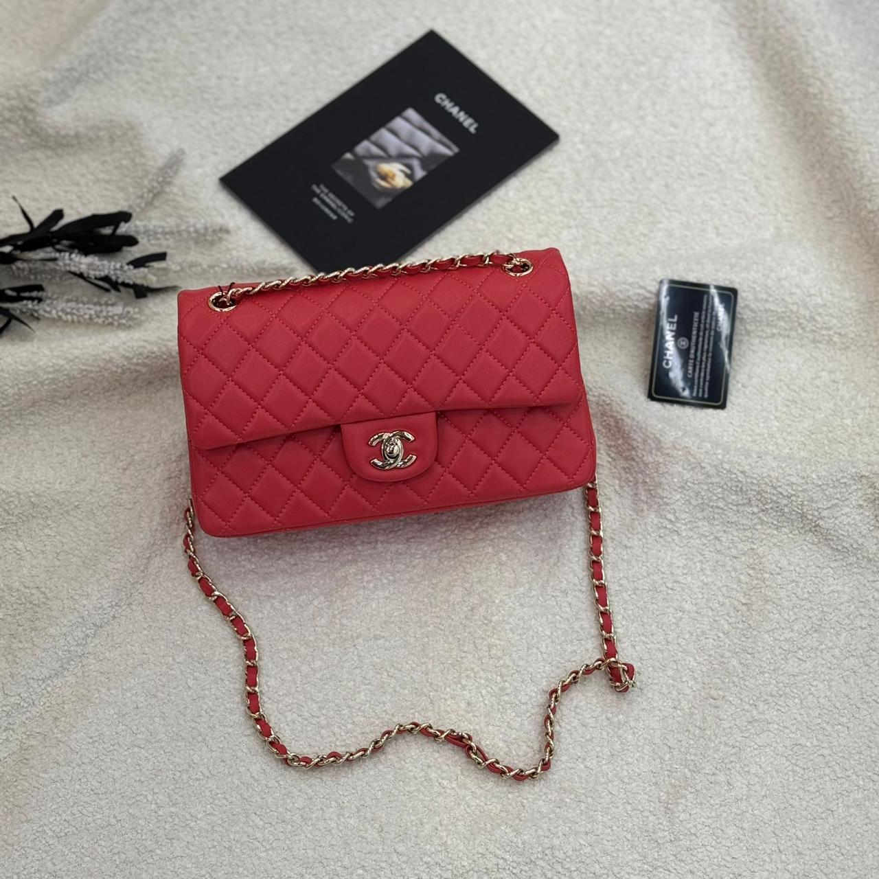 Chanel bag - silver hardware 25 cm