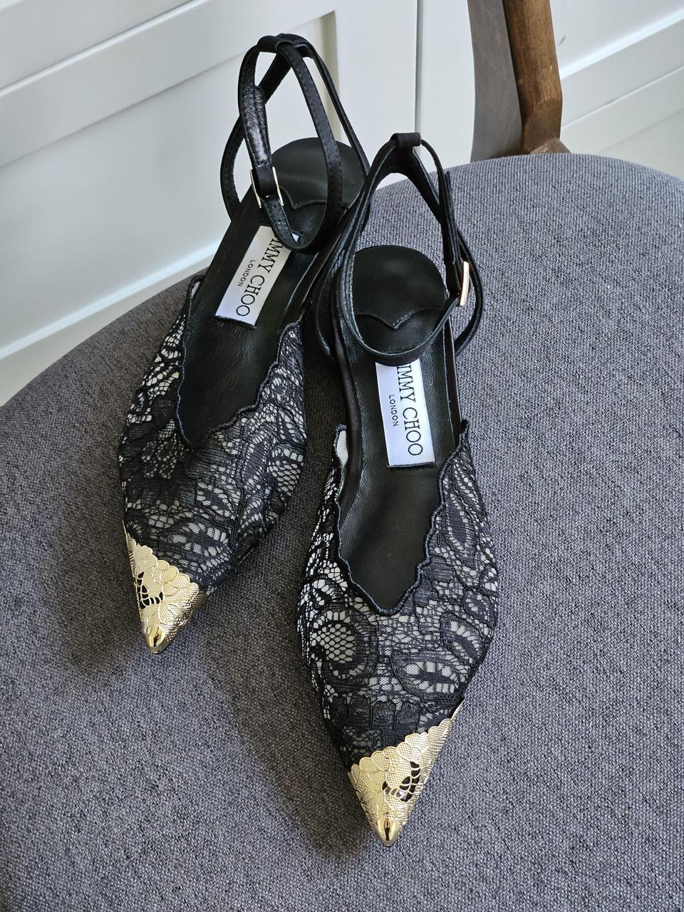 Jimmy choo heels - low heels flat