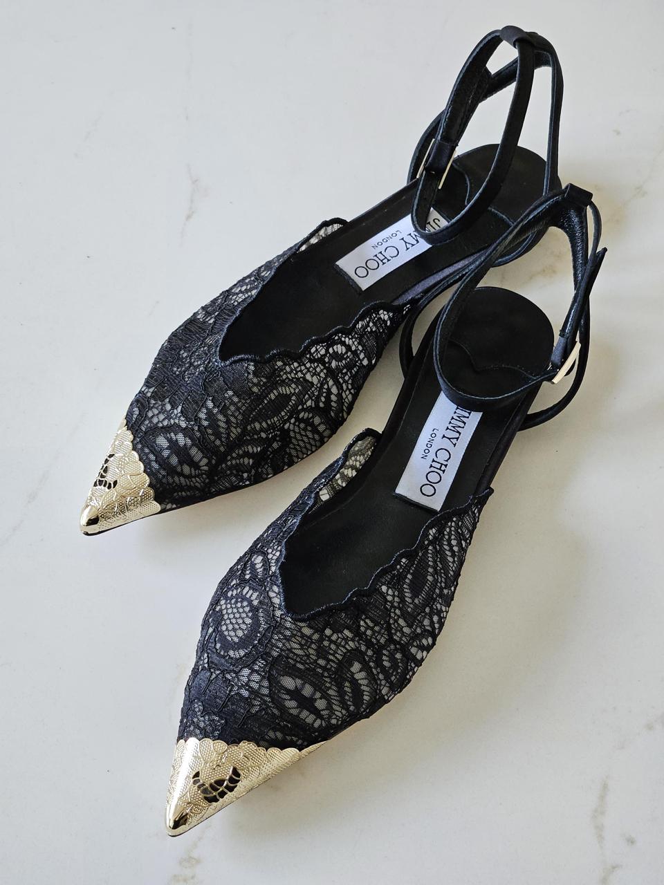 Jimmy choo heels - low heels flat