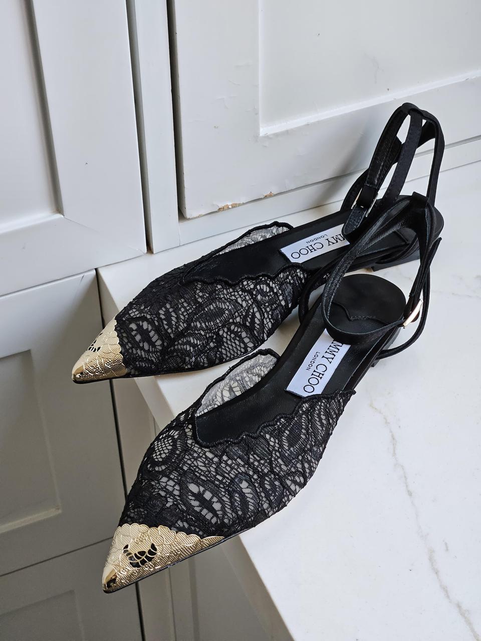 Jimmy choo heels - low heels flat