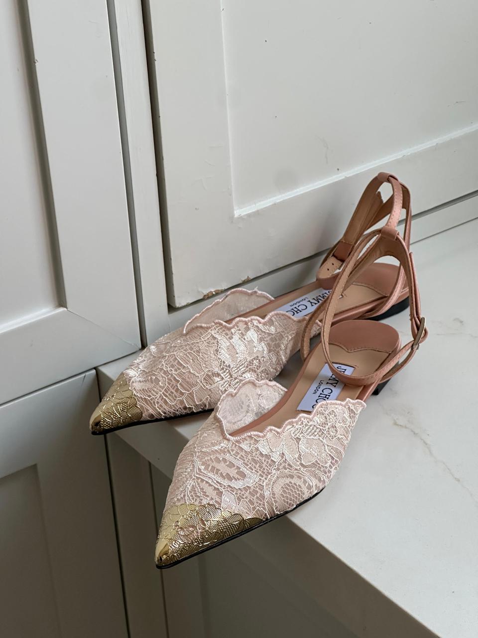 Jimmy choo heels - low heels flat