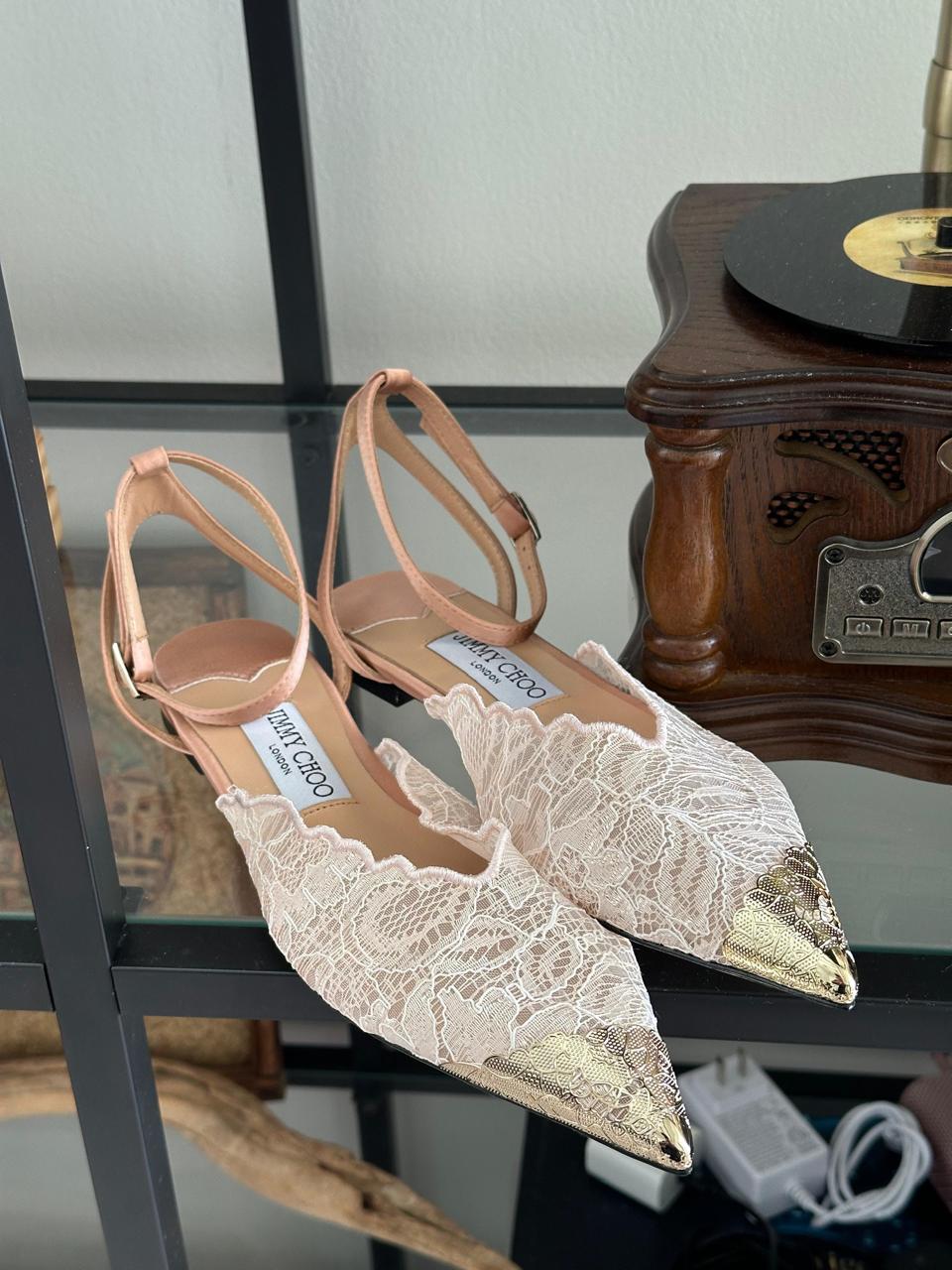 Jimmy choo heels - low heels flat